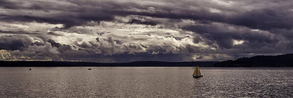 Sail Boat Poster featuring the photograph Smooth Sailing by Wayne Meyer