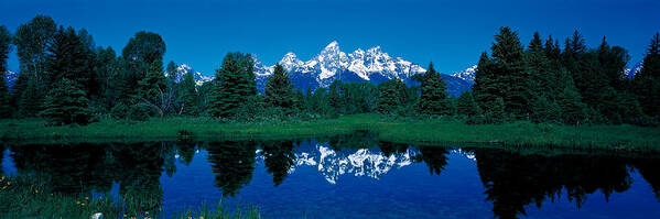 Photography Poster featuring the photograph Snake River & Teton Range Grand Teton by Panoramic Images