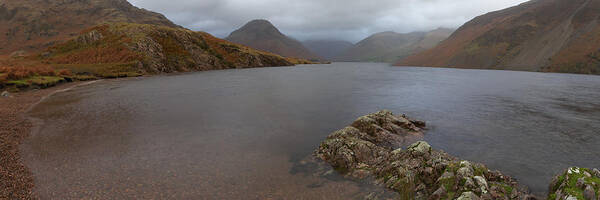 Wast Water Poster featuring the photograph Wast Water Shore by Nick Atkin