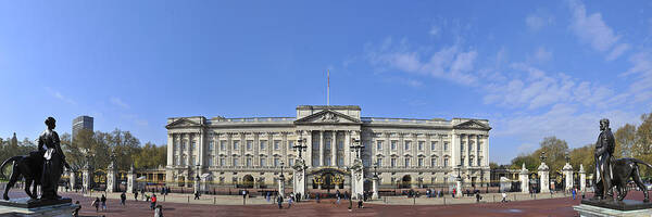 London Poster featuring the photograph London Buckingham Palace by Travel Images Worldwide