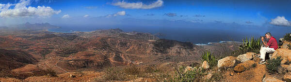 Pano Poster featuring the photograph Cape Verde Panorama by David Smith