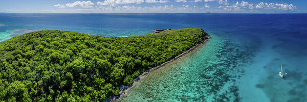 Caribbean Poster featuring the photograph Culebra anchorage by Gary Felton