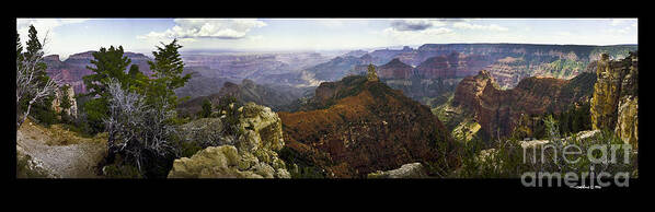 Grand Canyon Poster featuring the photograph Grand Canyon Pan by Jonathan Fine