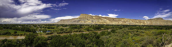 Colorado Poster featuring the photograph Grand Valley Panorama by Teri Virbickis