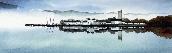 Scotland Poster featuring the painting Inverary by Paul Dene Marlor