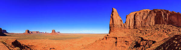 Monument Valley Poster featuring the photograph Monument Valley by Raul Rodriguez