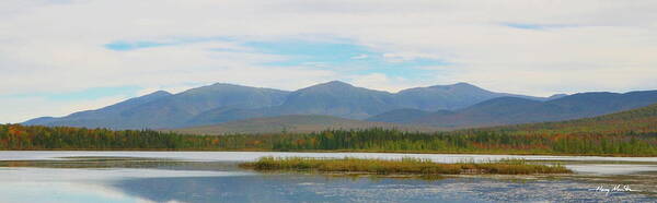 White Mountains Poster featuring the photograph Presidential Range 2 by Harry Moulton