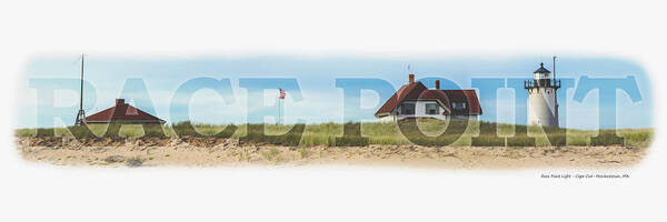 Massachusetts Poster featuring the photograph Race Point Light by Brian Caldwell