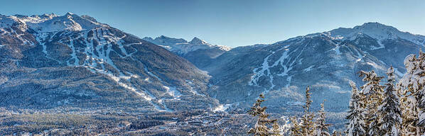 Whistler Poster featuring the photograph Whistler Blackcomb Ski Resort by Pierre Leclerc Photography