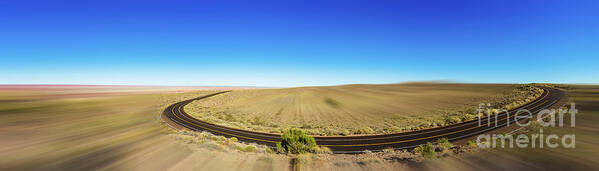 Arizona Poster featuring the photograph Arizona Desert Highway #8 by Raul Rodriguez