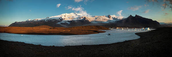 Iceland Poster featuring the photograph Iceland Panorama by Peter OReilly