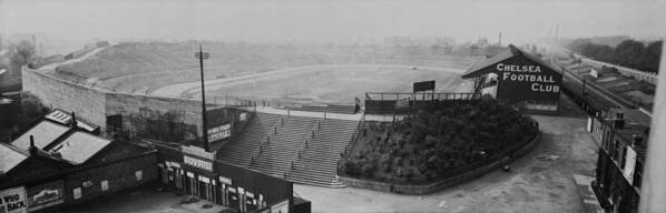 Empty Poster featuring the photograph Stamford Bridge View by Alfred Hind Robinson