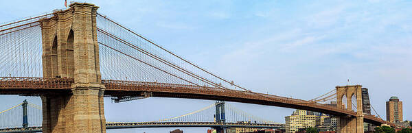 Brooklyn Bridge Poster featuring the photograph Brooklyn Bridge #1 by Randy Bayne
