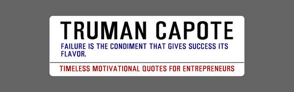 Oil On Canvas Poster featuring the digital art Timeless Motivational Quotes for Entrepreneurs - Truman Capote #1 by Celestial Images
