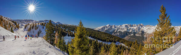 Mountain Poster featuring the photograph Let the sun kisses you by The P