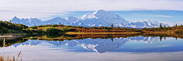 Alaska Poster featuring the photograph Reflection by Chad Dutson
