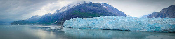 Glacier Poster featuring the photograph Glacier Bay Panoramic by Janis Knight