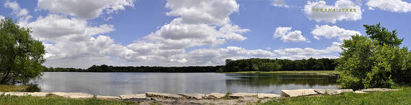 Landscape Poster featuring the photograph Lake of Dreams by Verana Stark