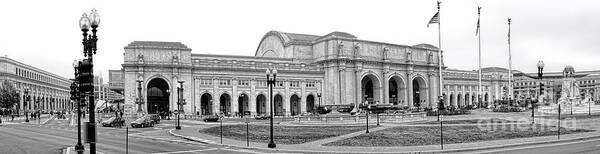 Washington Poster featuring the photograph Union Station Washington DC by Olivier Le Queinec