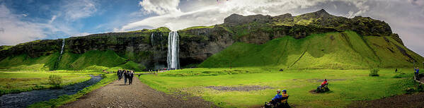 Seljalandsfoss Poster featuring the photograph Seljalandsfoss by Andrew Matwijec