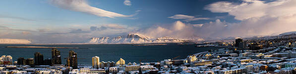 Northern Poster featuring the photograph Reykjavik #2 by Robert Grac