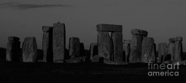 Stonehenge Poster featuring the photograph Ancient Stones by Richard Gibb