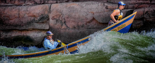 Dory Poster featuring the photograph Dory Run by Britt Runyon