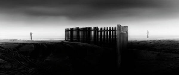 Beach Poster featuring the photograph Great Distances by Paulo Abrantes