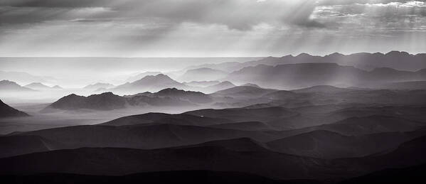 Namibia Poster featuring the photograph Namib Desert By Air by Richard Guijt