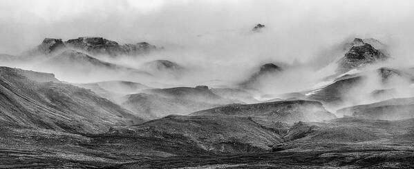 Sky Poster featuring the photograph Ramble thru the Mountains II by Jon Glaser