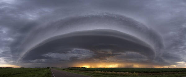 Kansas Poster featuring the photograph Shelf Cloud by Rob Graham