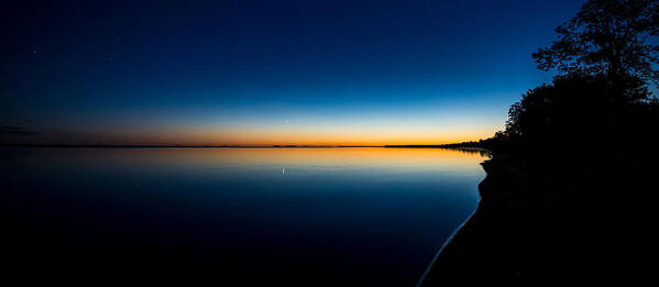 Sunset Poster featuring the photograph Sunset On Lake Mille Lacs by Paul Freidlund