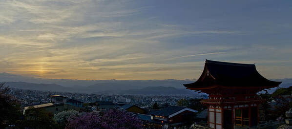 Kiyomizu-dera Poster featuring the photograph Kiyomizu-dera #1 by Brian Kamprath