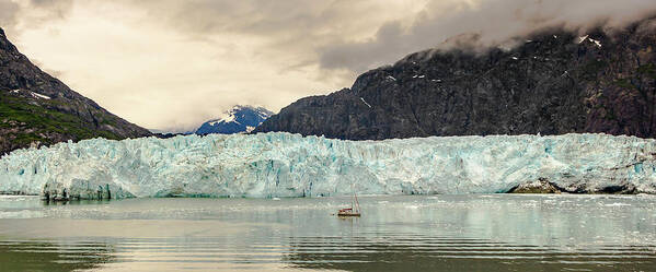 Park Poster featuring the photograph Margerie Glacier by Ed Clark