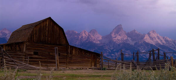 Grand Teton National Park Poster featuring the photograph Mormon Village by Peter Skiba