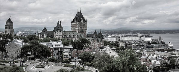 Quebec Poster featuring the photograph Old Quebec City by Kathy Paynter