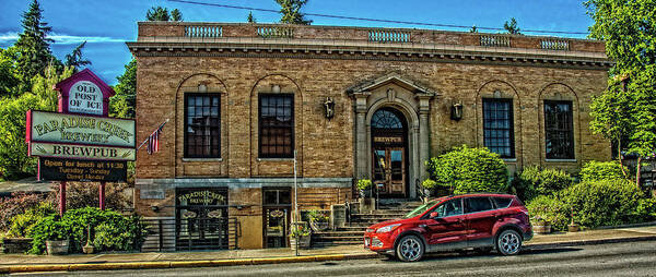 Paradise Creek Brewery Poster featuring the photograph Paradise Creek Brewery by Ed Broberg