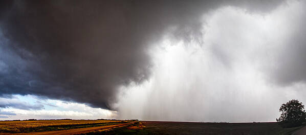 Storm Clouds Poster featuring the photograph Last Storm Chase of 2023 040 by Dale Kaminski