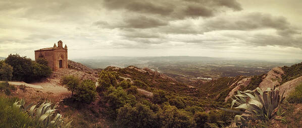 Panorama Poster featuring the photograph Mountain View by RicharD Murphy