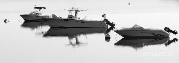 Boats Poster featuring the photograph Boats Docked by Raymond Earley