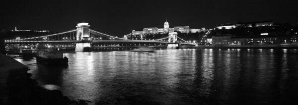 Europe Poster featuring the photograph Chain Bridge-Budapest by John Magyar Photography