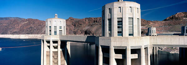 Photography Poster featuring the photograph Dam On A River, Hoover Dam, Colorado by Panoramic Images