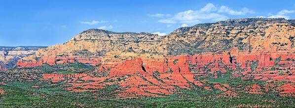 Sedona Poster featuring the photograph Sedona Landscape by Jane Girardot