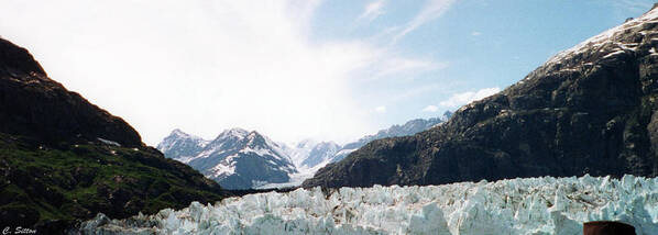 Margerie Glacier Photographs Poster featuring the photograph Glacier Bay #1 by C Sitton