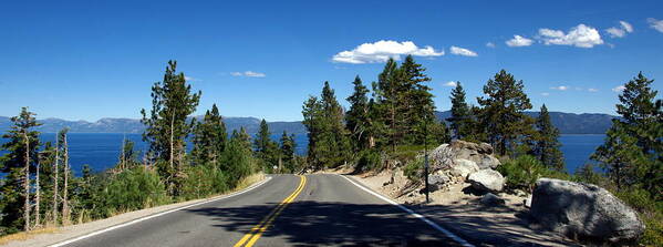 Lake Poster featuring the photograph Lake Tahoe by Jeff Lowe