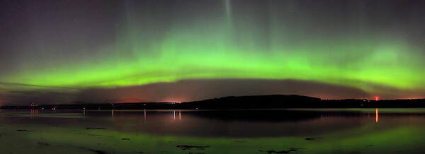 Aurora Borealis Poster featuring the photograph  Northern Lights by Macrae Images