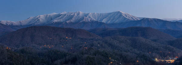 Smoky Mountains Poster featuring the photograph The Great Smoky Mountains by Everet Regal