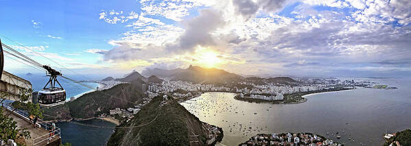 Rio De Janeiro Poster featuring the photograph The Magnificent City by Jill Love