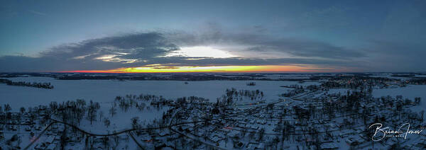  Poster featuring the photograph Winter Sunrise by Brian Jones