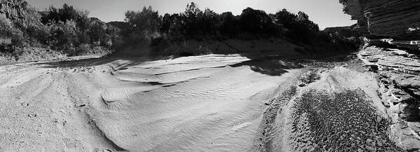 Richard E. Porter Poster featuring the photograph Sand, Caprock Canyons State Park, Texas by Richard Porter